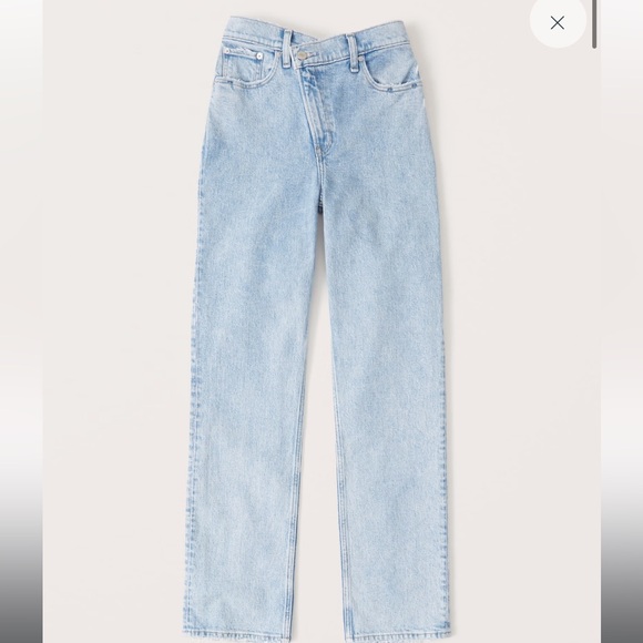Abercrombie Criss Cross Jeans - Picture 3 of 9